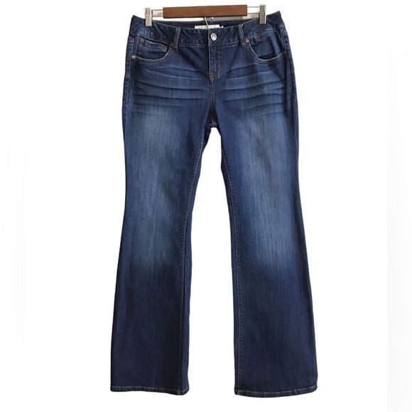 torrid Straight Leg Dark Wash Denim Jeans Size 10R - Picture 1 of 8